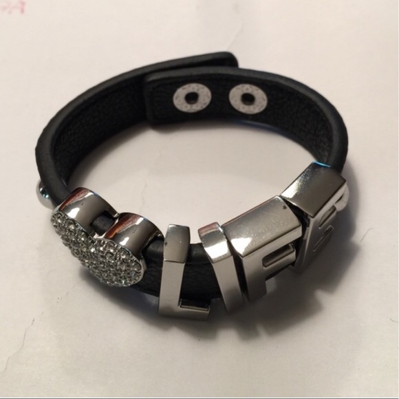 NWT BCBGeneration Love Life Affirmation Bracelet - Picture 5 of 6